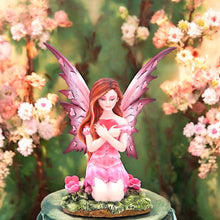 Load image into Gallery viewer, Enchanting Fairy Figurine Fantasy Statue Mystical Home Decor Boxed Collectable
