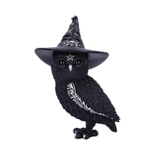 Laden Sie das Bild in den Galerie-Viewer, Witchy Owl Figurine Halloween Decor, Gothic Statue, Witchcraft Ornament Home Decor