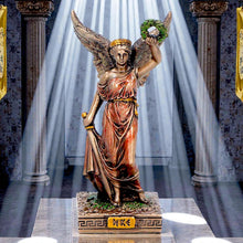 Laden Sie das Bild in den Galerie-Viewer, Nike Goddess of Victory Figurine Greek Mythology Statue Winged Deity Ornament