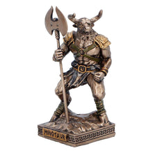 Laden Sie das Bild in den Galerie-Viewer, Minotaur Mini Figurine Greek Mythology Beast Warrior Axe Statue Ornament Art