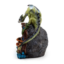 Load image into Gallery viewer, Dragon LED Crystal Cave Figurine - Color-Changing Fantasy Ornament Statue