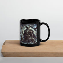 Load image into Gallery viewer, Norse Mythology Odin Mug - Detailed Odin Design - Viking God Allfather Mug - Nordic Warrior Coffee Cup - 11 oz Ceramic Mug