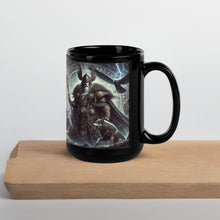 Load image into Gallery viewer, Norse Mythology Odin Mug - Detailed Odin Design - Viking God Allfather Mug - Nordic Warrior Coffee Cup - 11 oz Ceramic Mug