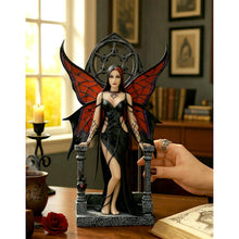Load image into Gallery viewer, Aracnafaria Fairy Anne Stokes Gothic Spider Queen Figurine Dark Fantasy Statue