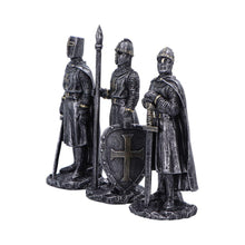 Load image into Gallery viewer, Crusader Knights of the Realm Gothic Figurines Medieval Warrior Statue Templar