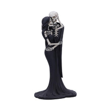 Load image into Gallery viewer, Skeleton Hug Figurine 24cm - Gothic Resin Lovers Statue - Romantic Skeleton Couple Gift