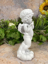 Load image into Gallery viewer, Musical Cherub Resin Statue - Angelic Flute Player Figurine - Inspirational Home Decor - Elegantly Boxed for Gifting-OsirisTradingUK