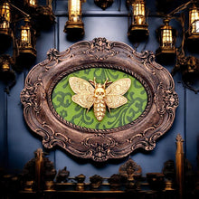 Load image into Gallery viewer, Gothic Moth Wall Plaque Baroque Style Home Decor Ornate Ornament Gift