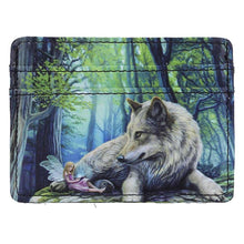 Load image into Gallery viewer, Lisa Parker Fairy Stories Card Holder Wallet Wolf Fantasy Gothic Gift Accessory
