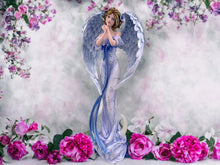Load image into Gallery viewer, Serene Angelic Grace Statue | Handcrafted Resin Angel with Detailed Wings | Ethereal Home Decor | Peaceful Celestial Figure-OsirisTradingUK