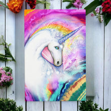 Load image into Gallery viewer, J.MARIE - Immersive Unicorn Ceramic Picture Tile 30x20 cm | Fantasy Art Home Decor