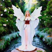 Laden Sie das Bild in den Galerie-Viewer, Enchanting Fairy Figurine Fantasy Statue Mystical Gothic Angelic Home Decor Ornament