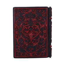 Load image into Gallery viewer, Macabre Skeleton Lovers Grimoire Journal Gothic Horror Couple Notebook Art