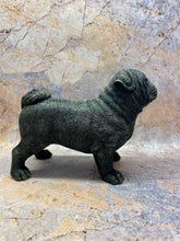 Load image into Gallery viewer, Adorable Pug Dog Statue in Resin, 16cm – Lifelike Pet Sculpture for Home Decor, Perfect Gift for Dog Enthusiasts