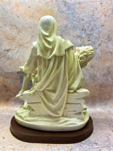 Load image into Gallery viewer, Michelangelo La Pieta Resin Statue on Wood Base, 32x26cm – Evocative Christian Art for Spiritual Enrichment and Contemplative Decor