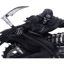 Laden Sie das Bild in den Galerie-Viewer, JR Grim Reaper on Motorcycle Figurine Gothic Biker Skull Statue Skeleton Horror Gift