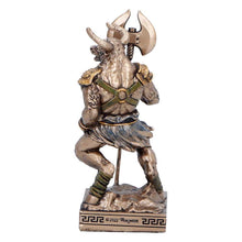 Laden Sie das Bild in den Galerie-Viewer, Minotaur Mini Figurine Greek Mythology Beast Warrior Axe Statue Ornament Art