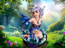 Load image into Gallery viewer, Enchanted Pisces Zodiac Fairy Figurine - Mystical Astrology Resin Statue, Nautical Fantasy Decor, Celestial Water Sign Collectible-OsirisTradingUK