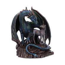 Load image into Gallery viewer, Lisa Parker Protector of Magick Dragon & Unicorn Figurine | 17.5cm Bronze Fantasy Decor Statue