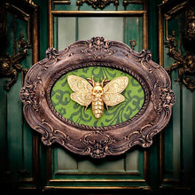 Load image into Gallery viewer, Gothic Moth Wall Plaque Baroque Style Home Decor Ornate Ornament Gift