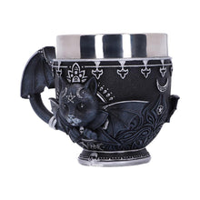 Load image into Gallery viewer, Nemesis Now Pinkys Up Cult Cuties Malpuss Cup – 11cm Gothic Collectible