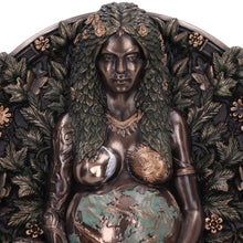 Load image into Gallery viewer, Gaia Mother Earth Wall Plaque Wicca Pagan Altar Decor Shrine Gothic Decor 15cm