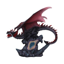 Load image into Gallery viewer, Majestic Fantasy Dragon Figurine with LED Light Up Base Mystical Crystal Core Art Decor