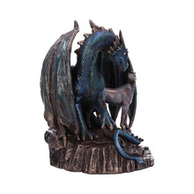 Load image into Gallery viewer, Lisa Parker Protector of Magick Dragon & Unicorn Figurine | 17.5cm Bronze Fantasy Decor Statue