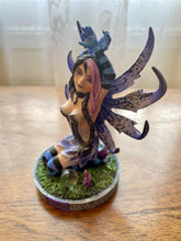 Load image into Gallery viewer, Enigmatic Scorpio Zodiac Fairy Figurine, Resin Mystical Astrology Collectible, Handcrafted Fantasy Decor, 9.5cm-OsirisTradingUK
