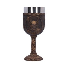 Load image into Gallery viewer, Thor Norse God of Thunder Goblet Norse Mythology Viking Chalice drinking Glass