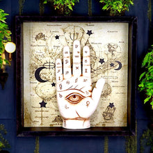 Load image into Gallery viewer, eBay Listing for "Palmistry Companion Framed Chiromancy Wall Mounted Art - 20.2cm"
