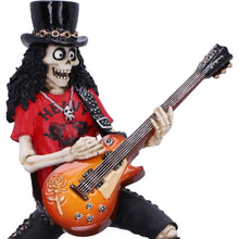 Laden Sie das Bild in den Galerie-Viewer, Rock Star Skeleton Figurine Gothic Musician Decor Alternative Spooky Halloween Gift