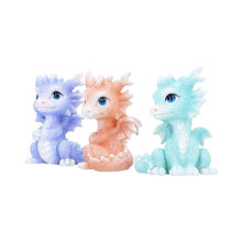 Load image into Gallery viewer, Fantasy Dragon Hatchling Trio Statue Figurines Ornament Set 3 Cute Collectible
