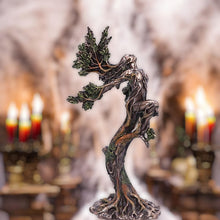 Laden Sie das Bild in den Galerie-Viewer, Bronze Forest Nymph Elemental Figurine 25cm | Mythological Resin Statue