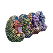 Load image into Gallery viewer, Enchanted Gothic Fantasy Dragon Egg Figurines Blooming Brood Collectible Statue