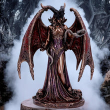 Load image into Gallery viewer, Lilith Gothic Figurine Dark Goddess Statue Occult Demon Winged Ornament Decor