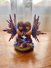 Laden Sie das Bild in den Galerie-Viewer, Enchanting Zodiac Fairy Figurine - Gemini Mystique Resin Statue, Celestial Twin Spirits Decor - Astrological Gift-OsirisTradingUK
