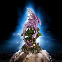 Load image into Gallery viewer, LED Dragon Mother Figurine Light-Up Fantasy Collectible Ornament Decor 31cm
