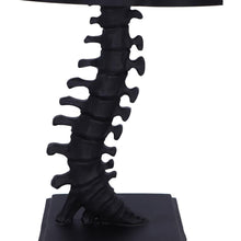 Laden Sie das Bild in den Galerie-Viewer, Gothic Vertebrae Table Lamp Spine Light with Shade Halloween Horror Decor
