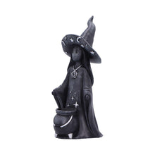 Laden Sie das Bild in den Galerie-Viewer, Dazzle Little Souls Figurine Witch Spirit with Cauldron Fantasy Wiccan Gothic Decor