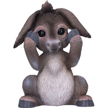 Laden Sie das Bild in den Galerie-Viewer, Farm Animal Wisdom Figurines Three Wise Donkeys Ornament Easter Statue Gift