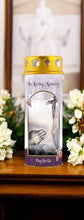 Load image into Gallery viewer, In Loving Memory Prayer Candle with Windproof Cap - Memorial Tribute Candle - Height 16.5 cm