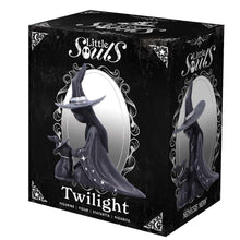 Load image into Gallery viewer, Little Souls Twilight Witch Figurine Gothic Girl Cat Moon Magic Ornament Decor