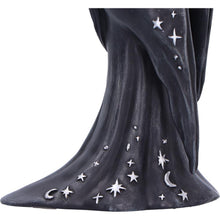 Laden Sie das Bild in den Galerie-Viewer, Little Souls Shimmer Witch Figurine Cat Spell book Gothic Altar Wiccan Art Decor