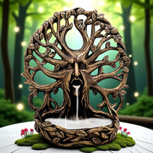 Load image into Gallery viewer, Mystical Forest God Backflow Incense Holder Pagan Nature Spirit Woodland