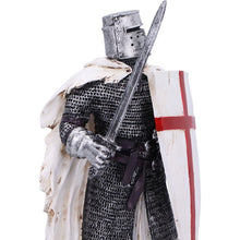 Laden Sie das Bild in den Galerie-Viewer, Templar Knight Figurine Medieval Warrior Ornament Gothic Historical Crusader