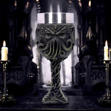 Load image into Gallery viewer, Cthulhu Goblet - Horror Resin Chalice Nemesis Now - Gothic Drinkware - Home Decor