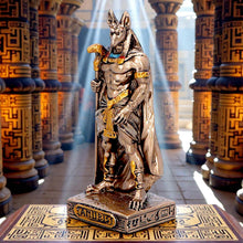 Load image into Gallery viewer, Small Anubis Egyptian God Mini Figurine Afterlife Deity Statue Mythology Decor