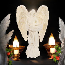 Load image into Gallery viewer, Angel Figurine Tea Light Holder Fantasy Art Ornament Home Decor Divine Statue