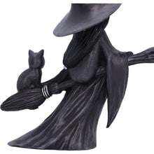 Load image into Gallery viewer, Little Souls Beam Witch Figurine - Nemesis Now Broomstick Ornament 12.7cm